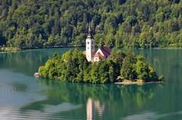 Blejsko jezero v Sloveniji