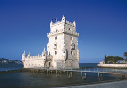 Stolp Belem na Portugalskem