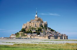 Mont Saint Michel v Franciji