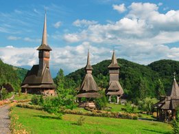 Leseni samostani v Barsani v Romuniji