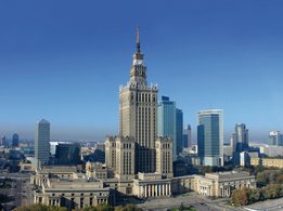 Panorama Varšave na Poljskem